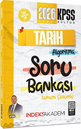 İndeks Akademi 2026 KPSS Tarih Algoritma Soru Bankası