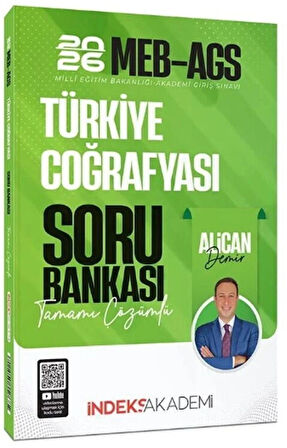 İndeks Akademi 2026 MEB AGS Türkiye Coğrafyası Soru Bankası