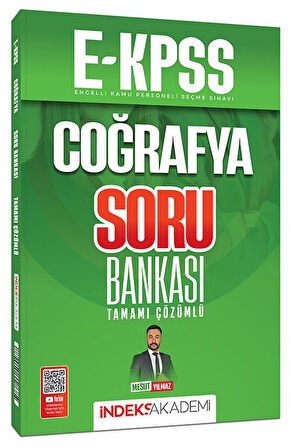 İndeks Akademi 2026 EKPSS Coğrafya Soru Bankası Çözümlü - Mesut Yılmaz