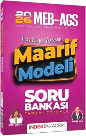 2026 MEB AGS Türkiye Yüzyılı Maarif Modeli Soru Bankası İndeks Akademi