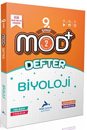 Paraf Yayınları 9. Sınıf Biyoloji MOD Defter