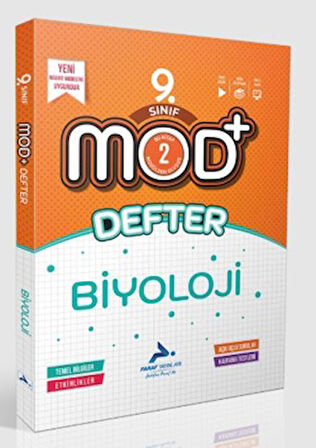 9. Sınıf Mod Biyoloji Defter