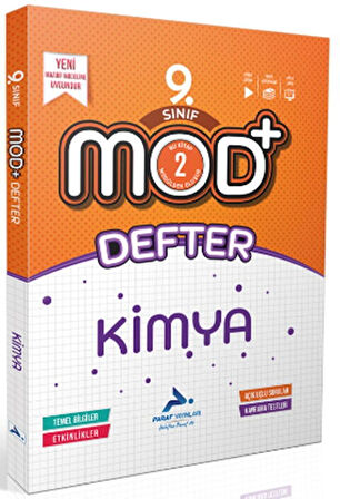 Paraf Yayınları 9. Sınıf Kimya MOD Defter