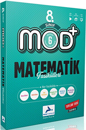 Paraf Yayınları 8. Sınıf Matematik MOD Fasikülleri