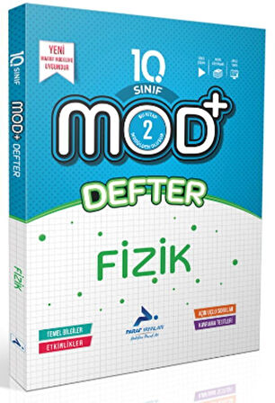 Paraf Yayınları 10. Sınıf Fizik MOD Defter