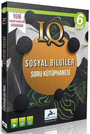 Paraf Yayınları 6. Sınıf Iq Sosyal Bilgiler Soru Kütüphanesi