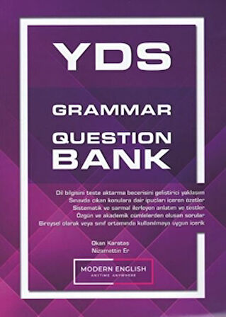 YDS Grammar Question Bank