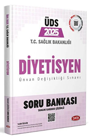 T.C. Sağlık Bakanlığı ÜDS Diyetisyen Soru Bankası (Tamamı Karekod Çözümlü)