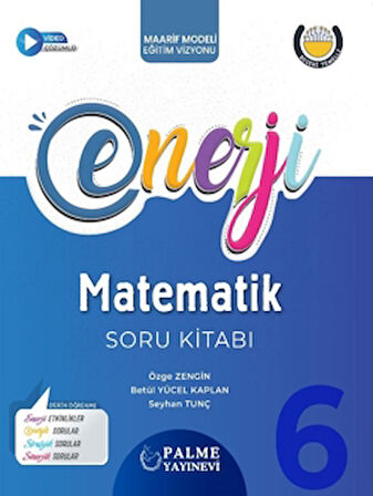 Palme 6. Sınıf Enerji Matematik Soru Kitabı