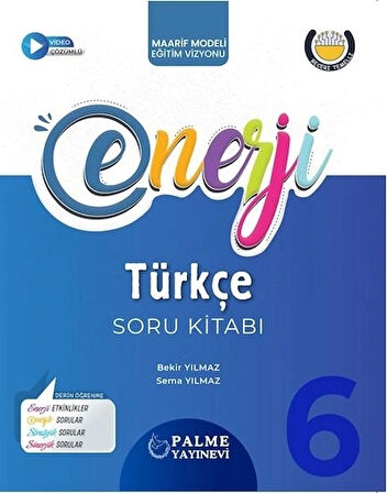 Palme 6.Sınıf Enerji Türkçe Soru Kitabı Yeni