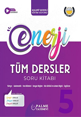 5. Sınıf Enerji Tüm Dersler Soru Kitabı