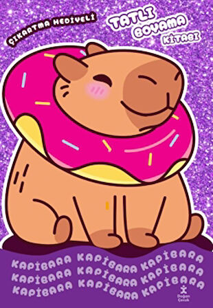 Kapibara - Tatlı Boyama Kitabı