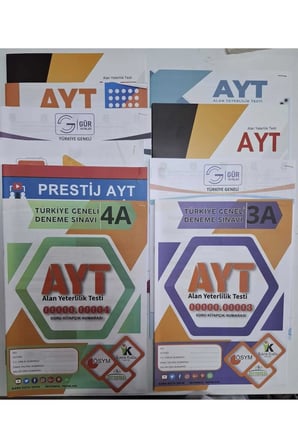 2026 YKS-AYT Platin Karma Yayınlar Kurumsal 10lu Paket Deneme Sınavı Türkiye Geneli