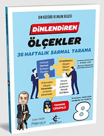 8. Sınıf Dinlendiren Ölçeklerle 36 Hafta