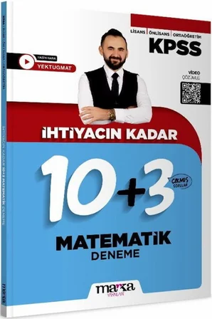 KPSS İhtiyacın Kadar Matematik 13 Deneme Marka Yayınları