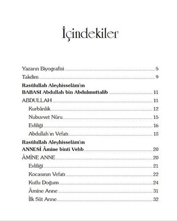 Rasulullah Aleyhi̇sselam'ın Babası Ve Annesi̇ - Adem Saraç