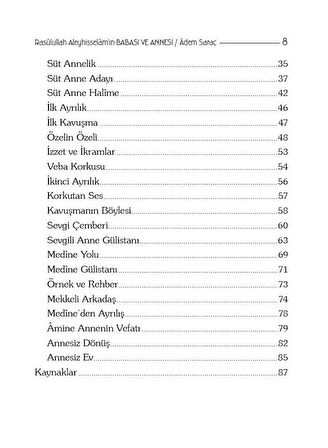 Rasulullah Aleyhi̇sselam'ın Babası Ve Annesi̇ - Adem Saraç