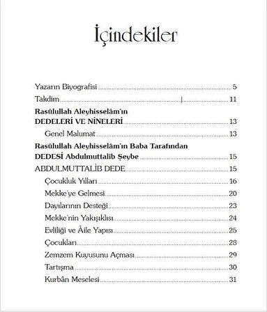 Rasulullah Aleyhi̇sselam'ın Dedeleri̇ Ve Ni̇neleri̇ - Adem Saraç 