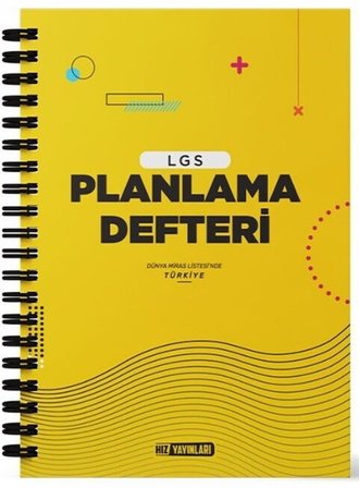 8. Sınıf LGS Planlama Defteri Hız Yayınları