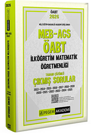 2026 MEB AGS ÖABT İlköğretim Matematik Öğretmenliği Tamamı Çözümlü Çıkmış Sorular