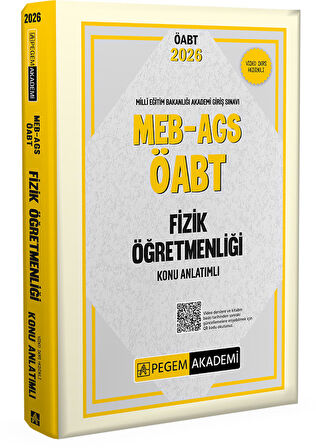 2026 MEB AGS ÖABT Fizik Öğretmenliği Konu Anlatımlı