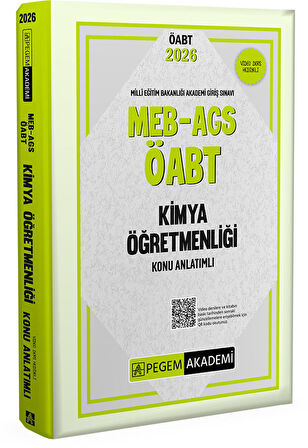 2026 MEB AGS ÖABT Kimya Öğretmenliği Konu Anlatımlı