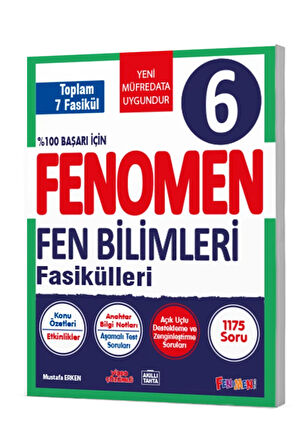 Fenomen 6. Sınıf Fen Bilimleri Fasikülleri Fenomen Yayıncılık