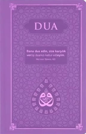 Dua (Evrad-ı Şerîfe) Orta Boy Arapça-Türkçe - Termo Kapak - Lila / Kolektif