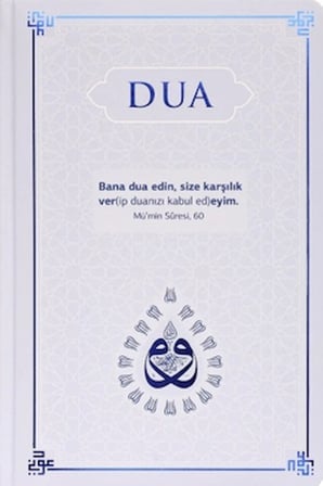 Dua (Evrad-ı Şerife) Büyük Boy - Arapça+Türkçe - Lacivert