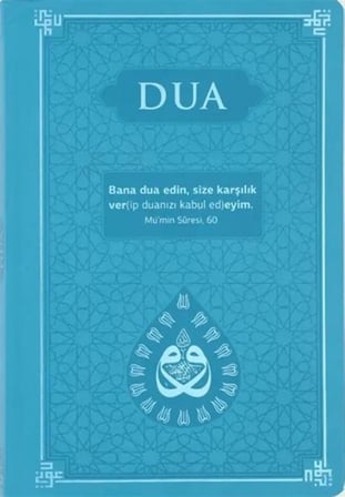 Dua (Evrad-ı Şerîfe) Büyük Boy Arapça-Türkçe - Termo Kapak - Turkuaz / Kolektif