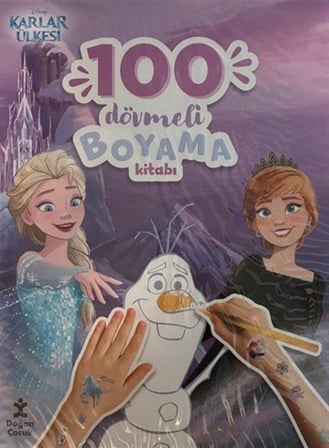 Disney Karlar Ülkesi / 100 dövmeli Boyama Kitabı / Kolektif
