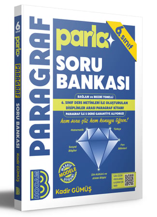 6. Sınıf Maarif Paragraf Soru Bankası Benim Hocam Yayınları