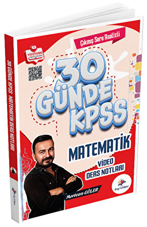 Dizgi Kitap KPSS 30 Günde Matematik Video Ders Notları - Mertcan Güler Dizgi Kitap