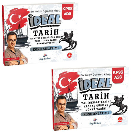 Dizgi Kitap 2026 KPSS MEB-AGS İdeal Tarih Konu Anlatımı Set - Birol Yetimoğlu Dizgi Kitap Yayınları