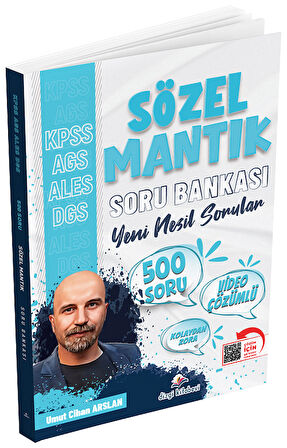 Dizgi KPSS MEB-AGS ALES DGS Sözel Mantık Soru Bankası Çözümlü - Umut Cihan Arslan Dizgi Kitap
