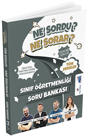 Dizgi Kitap 2026 ÖABT MEB-AGS Sınıf Öğretmenliği Ne Sordu Ne Sorar Soru Bankası Çözümlü - Hüseyin Küçüksubaşı Dizgi Kitap Yayınları