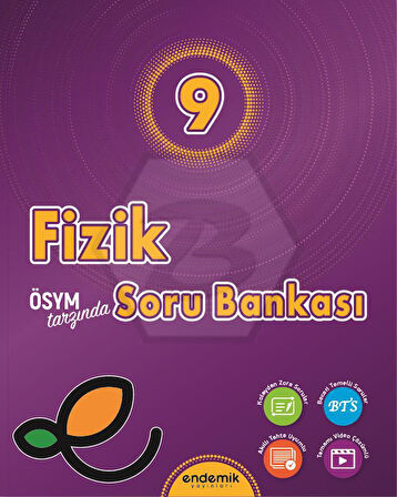 Endemik 2026 9. Sınıf Fizik Soru Bankası Güncel Müfredat