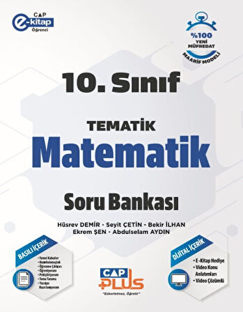 Çap Yayınları 10. Sınıf Matematik Tematik Soru Bankası