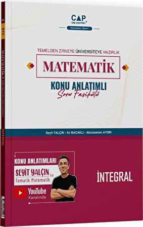 Çap Yayınları Matematik İntegral Konu Anlatımlı Soru Fasikülü