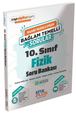 10. Sınıf Fizik Bağlam Temelli Soru Bankası Çap Yayınları