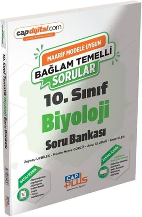 10. Sınıf Biyoloji Bağlam Temelli Soru Bankası Çap Yayınları