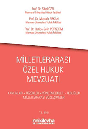 Milletlerarası Özel Hukuk Mevzuatı