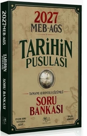 2027 MEB AGS Tarihin Pusulası Soru Bankası CBA Yayınları