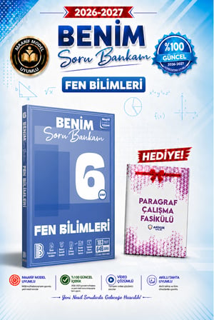 Benim Hocam 6. Sınıf Fen Bilimleri Soru Bankası MAARİF MODEL