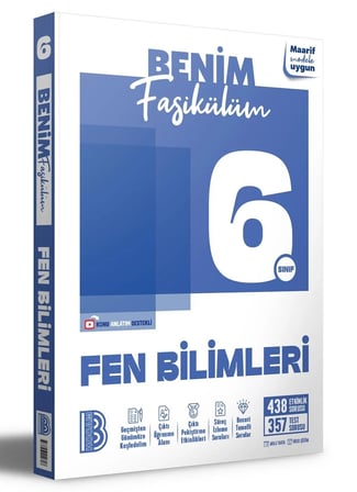 6. Sınıf Fen Bilimleri Benim Fasikülüm Benim Hocam Yayınları