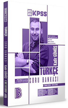 2026 KPSS Türkçe Tamamı Video Çözümlü Soru Bankası