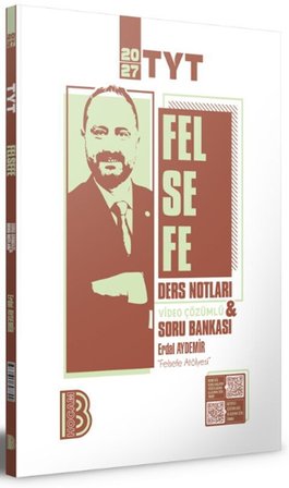 2027 TYT Felsefe Ders Notları ve Tamamı Video Çözümlü Soru Bankası Benim Hocam Yayınları