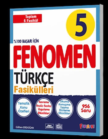 5. Sınıf Türkçe Fasikülleri (6 Fasikül)