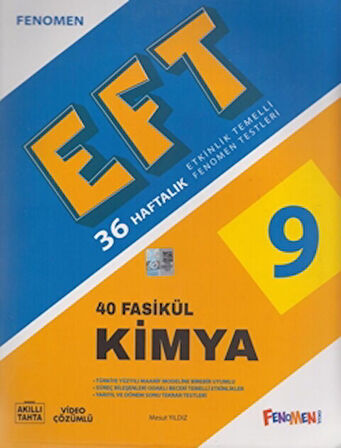 9. Sınıf Kimya Etkinlik Temelli Fenomen Testleri 40 Fasikül