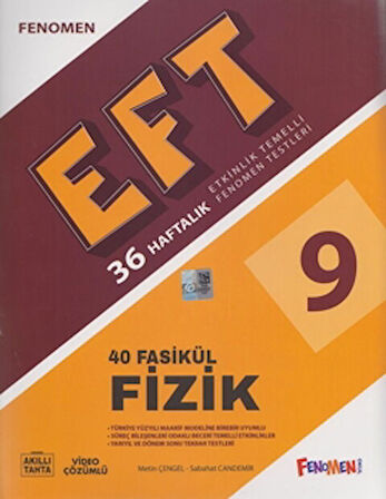 9. Sınıf Fizik Etkinlik Temelli Fenomen Testleri 40 Fasikül